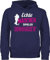 Kinder Hoodie Jungen - Sport Kleidung - Echte Mädchen spielen Hockey - 152 (12/13 Jahre) - Navy Blau - 25. geburtstag eishockey reitpullover feldhockey pullover echt hudis pulli kinderpullover