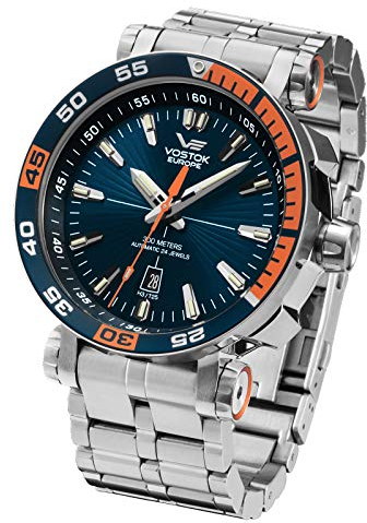 Vostok Europe NH35A-575A279b Relojes Automáticos Relojes de Buceo Relojes de Cuerda Manual Relojes Mecánicos