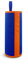 METRONIC 477088 Enceinte Portable Xtra Sound Bluetooth 12 W avec entrée Audio et 9 h d'autonomie - Orange et Bleue