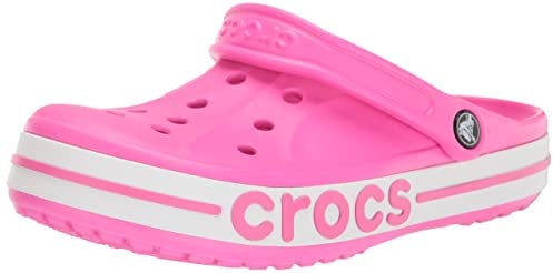 Crocs Bayaband Sabots pour homme et femme - Rose - Rose électrique., 42/43 EU