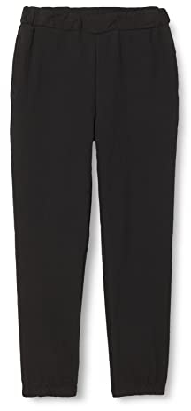 NAME IT KIDS Mädchen NKFSWEAT Pant UNB NOOS Jogginghose, Black, 110