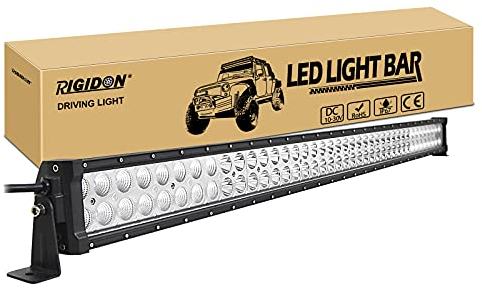 RIGIDON 42 Zoll 105cm 240W Led lichtleiste kfz, 12V 24V Wasserdicht außen Offroad beleuchtung Led bar für Auto SUV, LKW 4x4, Fahrzeuge, 6000K led nebelscheinwerfer, spot strahler flutstrahler combo