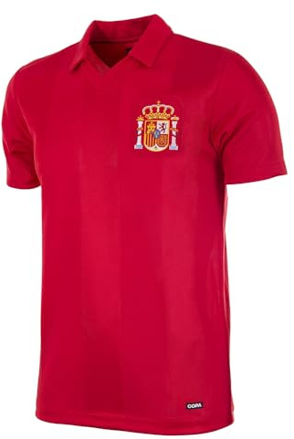 COPA - Spanien 1984 - Retro Fußballtrikot - Herren - Rot