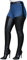 Stivali sopra il ginocchio in pelle PU elasticizzata da donna Stivali alti alla coscia con tacco a spillo Stivali lunghi a punta sexy con cerniera di moda con cintura in vita regolabile,Nero,34