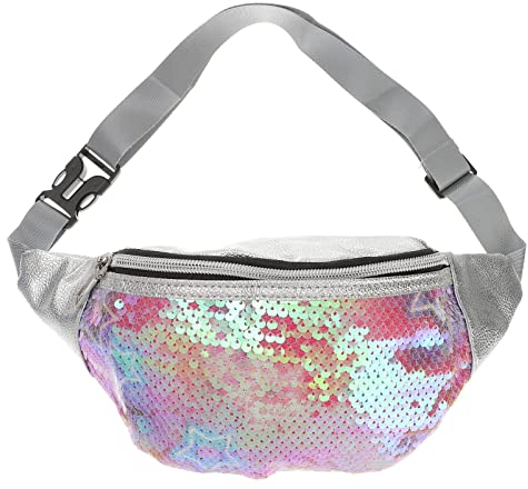 VALICLUD Bauchtasche Kinder Bauchtasche Kinder Umh?ngetaschen für Hüfttaschen Gürteltasche Pailletten Hüfttasche Hüfttasche für Bauchtasche Kinder Bauchtasche Für Kinder