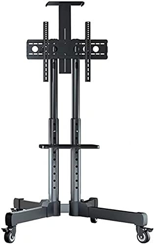 FEINKA tv mounts stands Wall bracket for tv, Monitor Mount Bearing 15kg, TV Swivel Stand With Shelves For 32-65 Inch Flat Curved Screens, Height Adjustable Slim Cantilever TV Stand