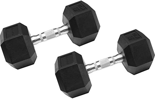 OnWay Poly Premium HEX-Hantel 2er Set schwarz OW1500-9k für Fitness und Krafttraining Hantel in Größe 2 x 9 kg