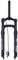 HIMALO Snowbike-Federgabel 26 X 4,0 Zoll Fat MTB Luftgabel 110 Mm Federweg 28,6 Mm Gerades Rohr E-Bike-Gabel QR 9 X 135 Mm Remote Lockout (Color : Black)