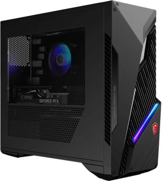 MSI CPU mag Infinite s3 12th-475es. i5-12400f. RTX 3050 Ventus 2X 8g 16GB (8g*2) ddr4 sram 2 Total Slots (64GB MAX) 1TB SSD w11 Home