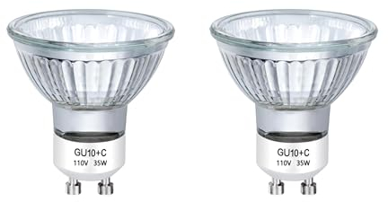 MOFALA Chauffe-bougie, température réglable, lampe chauffe-bougie, chauffage de bougie sécurisé avec 2 ampoules pour bougies canned, bougies parfumées en pot en verre (2Ampoule)