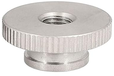 Handdrehschraube M2/M2,5/M3/M4/M5/M6 Rändelmutter mit hohem Kopf, 304 Edelstahl, Sackloch, Durchgangsloch, Werbung, dekorativer Nagel (Farbe: Sackloch_M2 5 Stück) ( Color : Through hole-M6 5PCS )