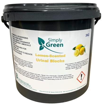 3kg Tub Lemon Scented Urinal Blocks