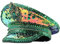 Wudaizhi Pailletten Sergeant Hut Strass Militär Hut Burning Green Cap Nachtclub Hut Festival Party Hut Für