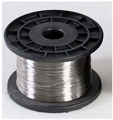Edelstahl Draht 0.1MM - 4MM 1KG 304 Weichere Edelstahl-Draht, Einzel Weichgeglüht Steel Wire 884 (Size : 0.5MM)