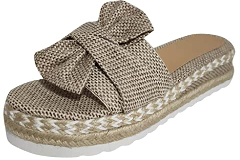 Wandersandale Damen mit Klettverschluss - Elegant Pumps Peep Toe Schuhe Sommersandalen mit Weiches Fußbett Mesh Strandsandalen Freizeit Hausschuhe Frauen Elegant Bequem Pantoletten Hausschuhe