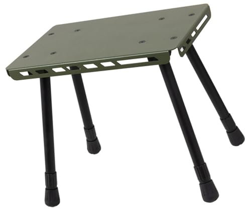 Mumuve 2 In 1 Klapptisch Hocker Camping Outdoor Praktischer Tisch Aluminiumlegierungen Klappbarer Stuhl Für Camping Picknicks Camping Klapphocker Tisch