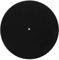 JOINPAYA Plattenspielermatte Aus Wolle für Plattenspieler – und Statische Unterlage 285 Mm Schwarz Slipmat