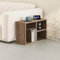 YOUR HOME RULEZ Furniture Unit - Multi Purpose Bedside Table, Bathroom Storage, Kitchen Organisation, Shelves, Bookshelf, Coffee Table, Side Table, TV Unit, Sideboard (Dark Oak, Large)