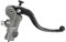 Pompa Freno - Lavorata CNC - 16X18 Con Corpo Pompa Anodizzato, Leva Fissa Corta Nera (Pomello+Leva) per KTM SX (CC 250) 2T 2017-2018