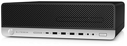 HP FAST EliteDesk 800 G3 SFF PC - Intel Core i7 6th Gen (4 Cores Upto 4.00Ghz), 150Mbps USB WiFi Adapter Dongle, Windows 11 Pro Operating System (Renewed) (16GB DDR3-1TB SSD)