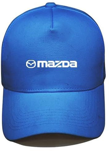 YIESONE Auto Baseball Cap, für Mazda Millenia MPV MX-3 MX-30 MX-5 MX-6 Auto Baseballkappe Autoplakette Herren Damen Kappe Verstellbar Basecap Cap Accessoires,B-S