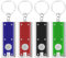 flintronic Mini Lampe de Poche Porte-Clés, Lot de 4 Lampe Torche LED Portable, Petite Porte-Clés Torcheen Aluminium,avec 12 Piles AAA, pour Extérieur, Camping, Randonnée, Urgences, Coupure de Courant
