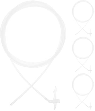 HOMSFOU 4pcs Caulking Extension Tube for Expanding Foam Easy Installation Nozzle Applicator for Home Renovations Door Window Sealing Compatible Major Brands