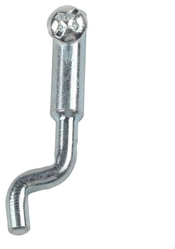 Besttoolifes Dog Leg, Z Cable End Single Hole, or Lawn Mower Replacement Parts Compatible with 2mm Cables, Fits Many Lawnmowers(1pcs)