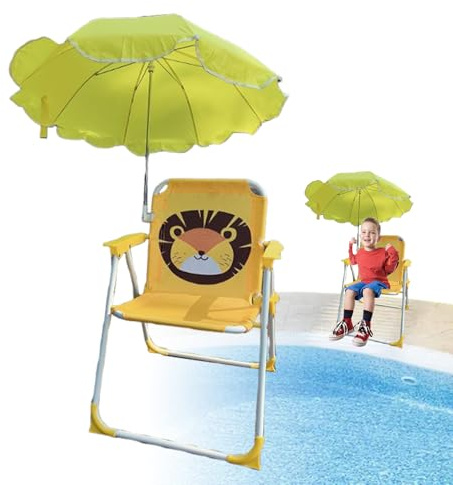 Kinder Stuhl Mit Sonnenschirm Sand Stuhl mit Sonnenschirm