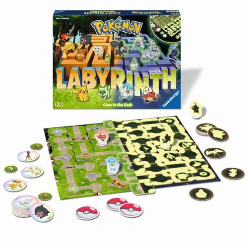 Ravensburger Labyrinth Pokemon Glowing In The Dark
