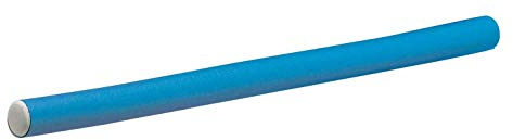 Comair 3011748 Flex-Wickler, 6er Beutel, Lang, 14 x 254 mm, blau