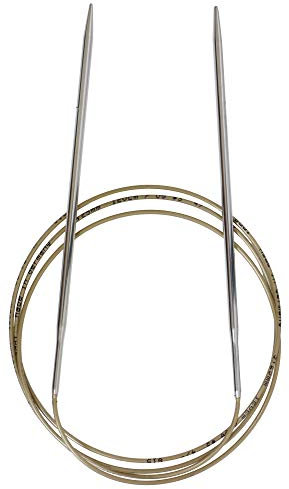 Addi Rundstricknadel Basic Metall, Messing, 3.25/120cm, 3.25