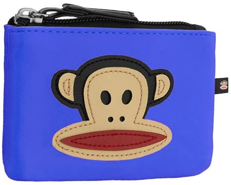 Paul Frank Julius The Monkey Unisex Kunstleder Geldborse Blau