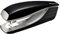 Leitz Cucitrice da Ufficio, Capacità fino a 30 Fogli, Nero (Satinato), Design Ergonomico in Metallo, Include Punti, Gamma Style, Box, 55620094