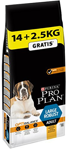 Pro Plan Dog Large Adult Robust Hund, Huhn und mit Reis, Trockenfutter, 1er Pack (1 x 16,5 kg) Beutel