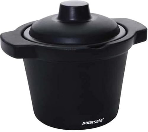 Argos Technologies Polarsafe EVA Foam Round Ice Bucket with Lid, 4 L, Black; 1/EA