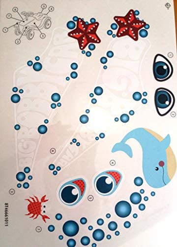 Big Bobby Car Stickers Aufklebersatz Ocean