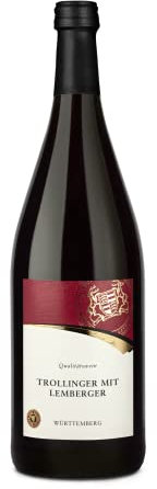 WZG Württemberger Wein Trollinger mit Lemberger Rot, halbtrocken (1 x 1 l)