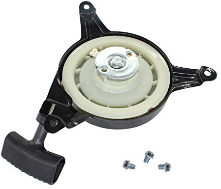 HURI Seilzugstarter Starter & Schrauben für BRAST BRB-RM-18139 ECO, BRAST BRB-RM-18139 Rasenmäher