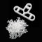Abstandshalter für Pflastersteine, T-Form, Kunststoff, hohle Fliesen-Abstandshalter für Heimwerker, Pflastersteine, Fliesen, Wände, Gärten, Platten, abnehmbare Fliesen-Abstandshalter, weiße