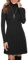 Gyabnw Robe Pull Femme Hiver Chic et Elegant Robe en Laine Manche Longue Robe à col Roulé Cocktail Soiree