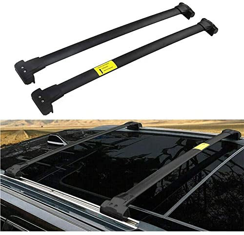 LCTLYQ Barre Portapacchi Portatutto Auto per Jeep Grand Cherokee 2011-2020, Alluminio Bagagli Trasporto Portabagagli Da Tetto Barre Trasversali Barre Portatutto Portapacchi Car Roof Accessories