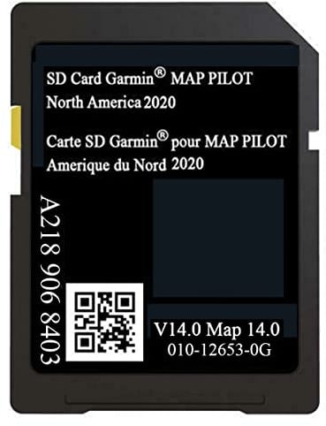 Navigation SD-Karte A2189068403 Version 14 passend für Mercedes Garmin Map Pilot USA Kanada Mexica A B C CLA CLS E GLA GLC GLE GLS Nur NTG5 Audio 20 (Code 522) Systeme