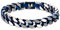 LUCKY2+7 Pulsera Hombre-Cadena Cubana 316l Acero Inoxidable Cierre De Seguridad Oculto