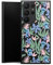 Cover in silicone premium compatibile con Samsung Galaxy S23 Ultra custodia del telefono cellulare nero cover Disney Lilo & Stitch Motivo