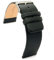 diloy Lederarmband für klassische Uhr – Glattes Rindsleder ohne Nähte, minimalistisches Design – Größen 18mm, 20mm, 22mm, 24mm, 26mm, 28mm, 30mm 327 Schwarz 22mm