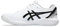 ASICS Herren Gel-Dedicate 8 Clay Sneaker, Weiss/SCHWARZ, 44 EU