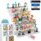 TRAUMBAUM® Tonie Regal als Einsatz für IKEA KALLAX | vollständig magnetisches Toniebox Regal für mehr als 50 Figuren + Box | Tonieregal für Mädchen und Jungen in weiß | OHNE Tonie Box Aussparung