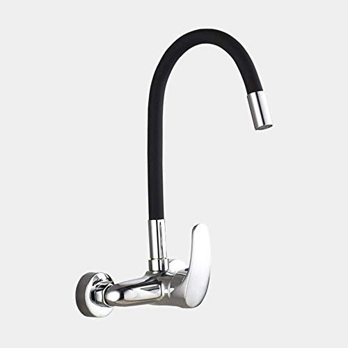 Grifería de Pared, Cocina, Agua Fría y Caliente, Grifería Cobre, Balcón Lavadero Piscina, Fregadero, Universal, Familia de Grifería