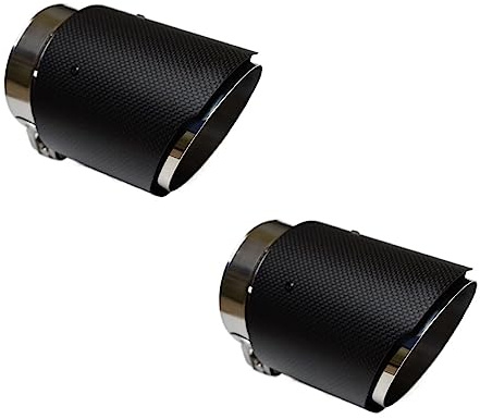QUIOLE Für Jaguar Für XEL Für XFL XE 2015 2016 2017 2018 2019 2020 2021 2022 2023 Auto Auspuff Endrohr Hinten Schalldämpfer Kehle Spitze(2pcs)